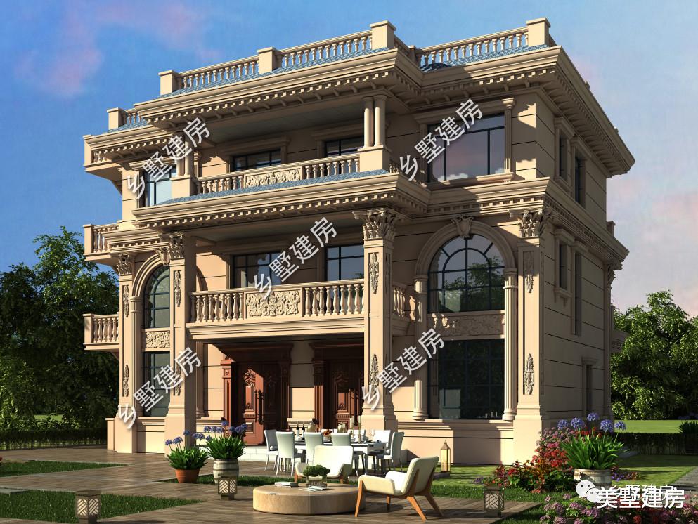 高端又接地气的双拼别墅，建一栋风光十里八乡