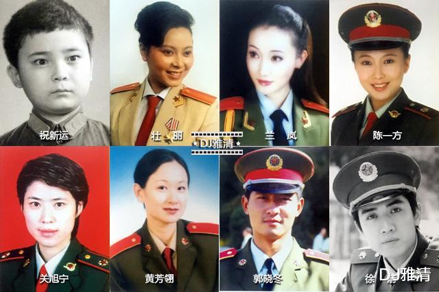 电影|八一之星：150位八一厂演员军装照，个个英姿飒爽，展现几代明星风采