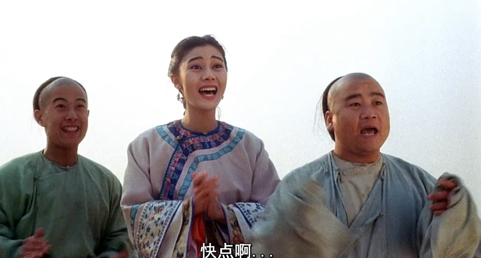 方世玉▲1993年李连杰拍《方世玉》,赵文卓不懂表演,导演支招:斜眼看人