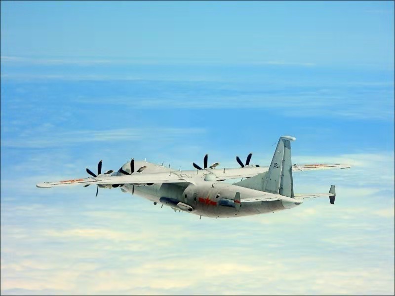 台湾海峡|解放军军机再度进入台湾西南空域，台媒：16天内累计巡台13天
