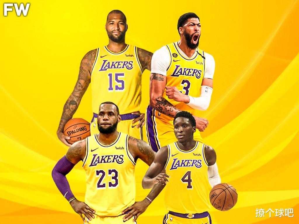 奥拉迪波|美媒曝湖人组四巨头王朝阵容，奥拉迪波辅佐詹姆斯，全力冲击三连冠！