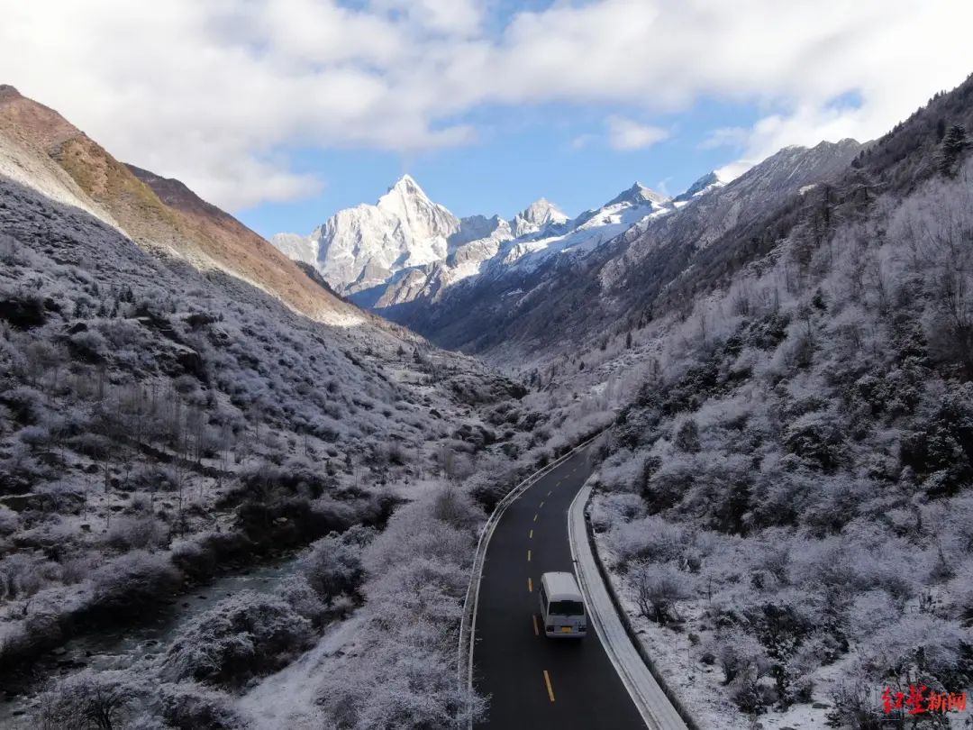 成都|冷冷冷，最高温仅8℃！真一秒入冬！成都这个地方已经下雪了