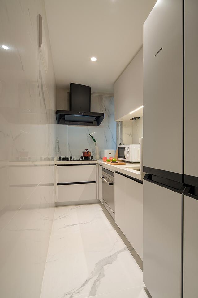 |邻居61㎡新家看上去像200㎡，原来是用了客厅一体化，后悔晚知道