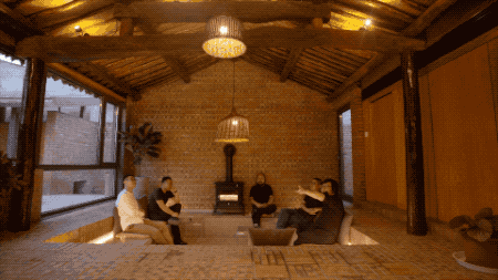 莫兰迪|亢院 | 一方小院，两颗核桃树，在学霸设计师的院子里，来一场亢奋的狂欢