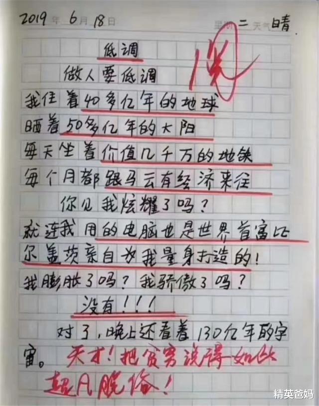 #作文#小学生0分作文走红,思路清奇气坏全家,老师:智商太高我教不了