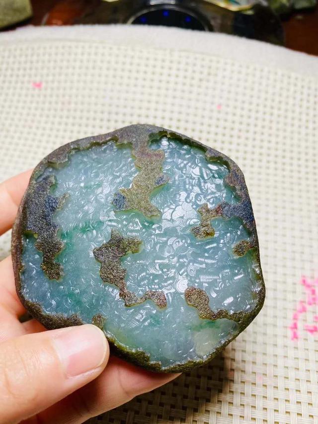 冰种翡翠|高仿冰种翡翠玉的“水沫子”