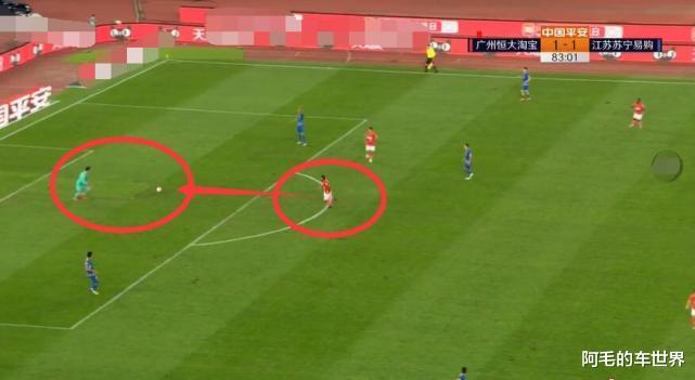 顾超|恒大得感谢顾超送礼？8倍慢镜下一目了然，保利尼奥真的牛