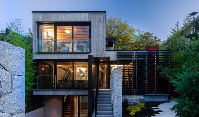 「」晒晒清水模回廊别墅设计，一般设计师建不出这效果吧！我先收藏了