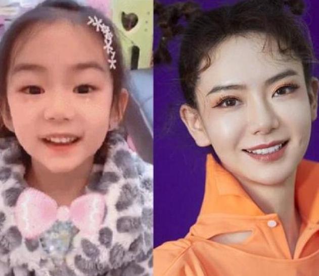 #刘涛#有种基因叫生了个自己，戚薇贾静雯不算啥，刘涛才是真的绝