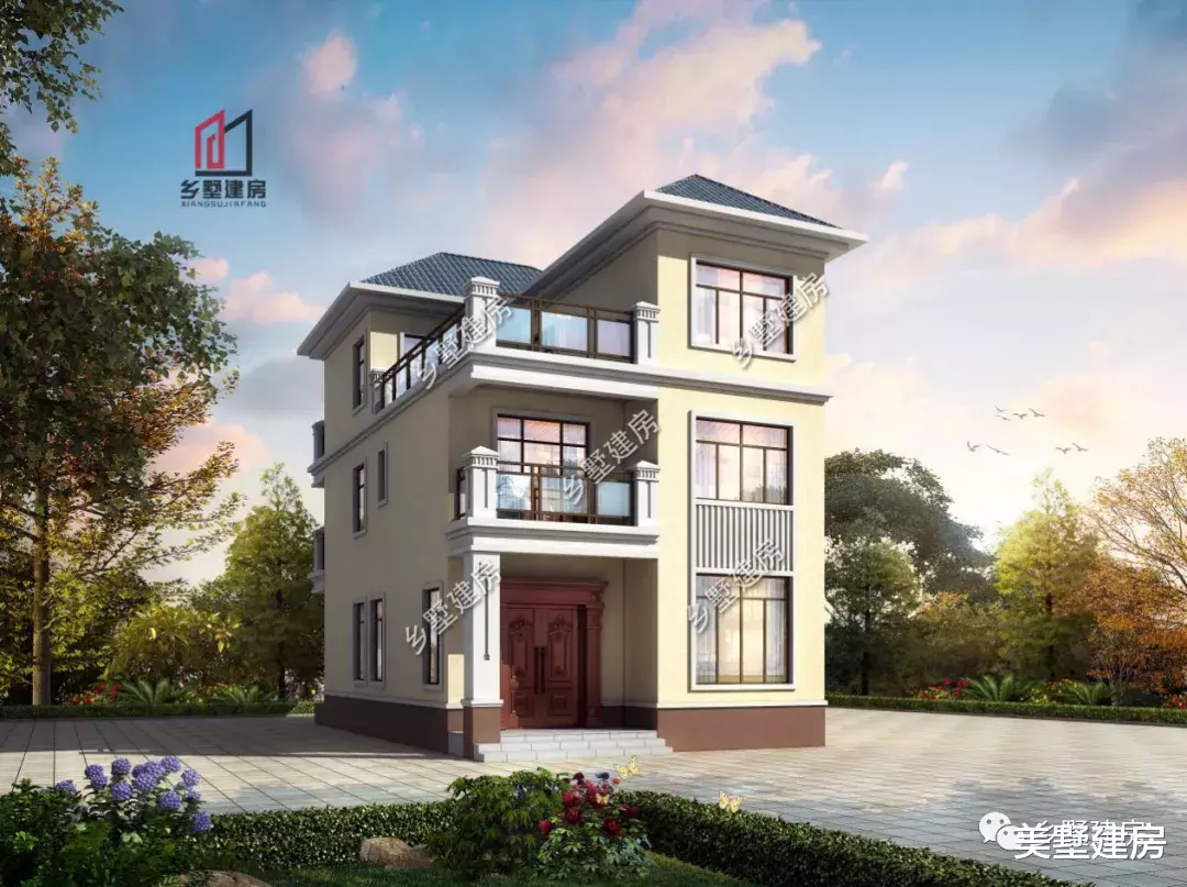 |占地仅104平超实用别墅，占地小巧一样可以拥有豪宅生活