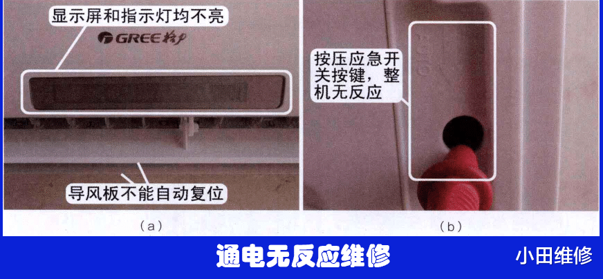 尼康|用户报修空调通电后无反应，看小伙如何检查维修