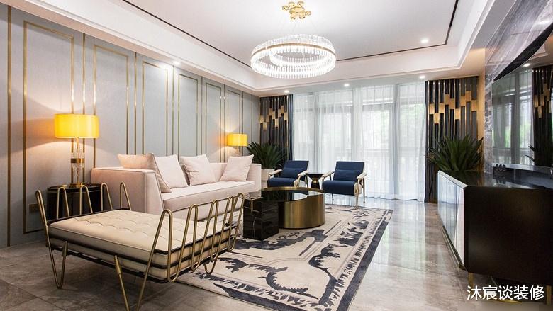 『』204㎡住一家三口，一入玄关就沦陷，现代轻奢上档次，每步皆是景