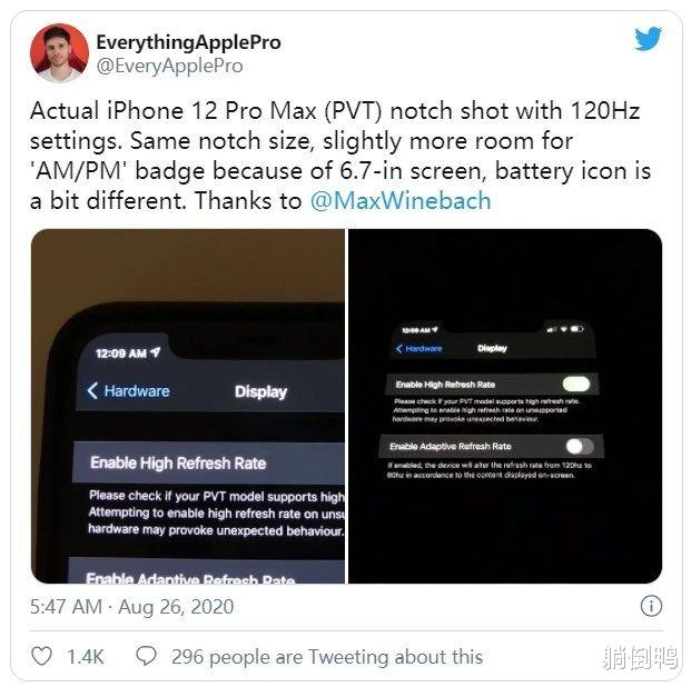 苹果|外国博主抢先曝光：苹果iPhone 12 Pro Max真机！