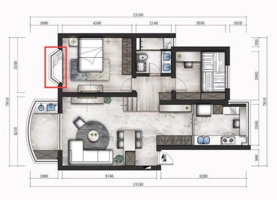 『』内飘窗占卧室面积,业主请师傅一锤砸掉,楼下邻居吓到要搬家!