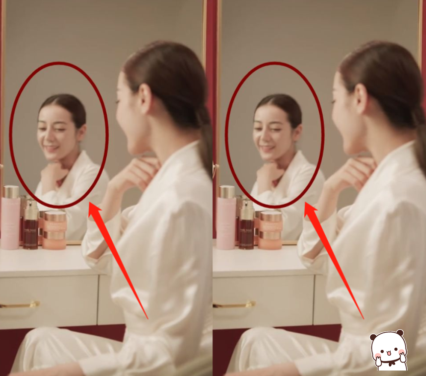 迪丽热巴|热巴大胆晒出“素颜照”，却忘P镜子里的自己，真实颜值藏不住了