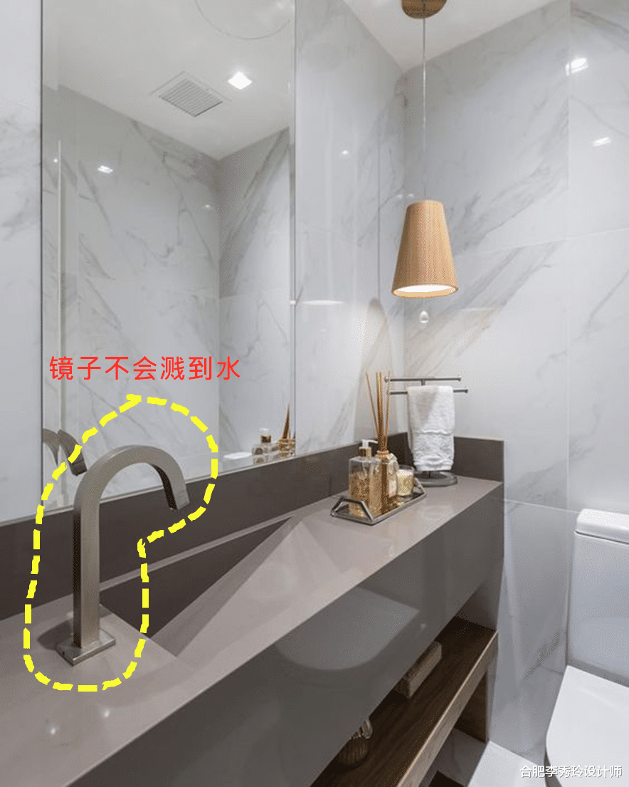 |其实洗漱台水龙头可以试试装侧面,没有尺寸烦恼,庆幸我家知道早