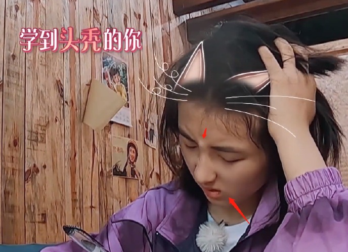 张子枫：像极了我们高考时的妹妹，《向往的生活》中张子枫了高考加油哇妹妹[加油] ????