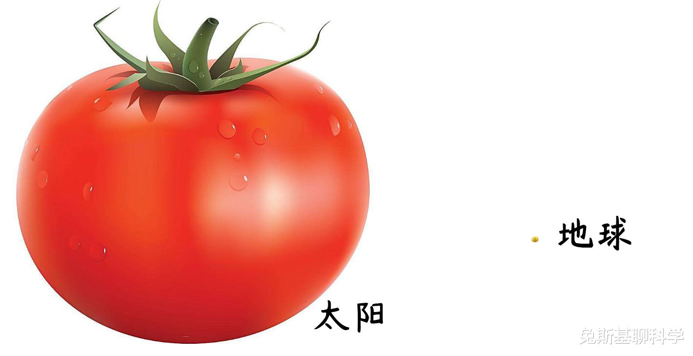 |地球和太阳差距有多大？将地球直径缩小到1毫米，差距一目了然