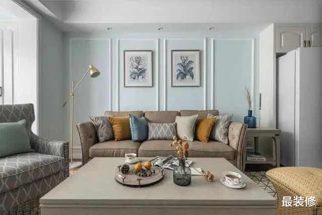 ##晒晒朋友家100平新房，经典美式装修，真是让人大饱眼福！