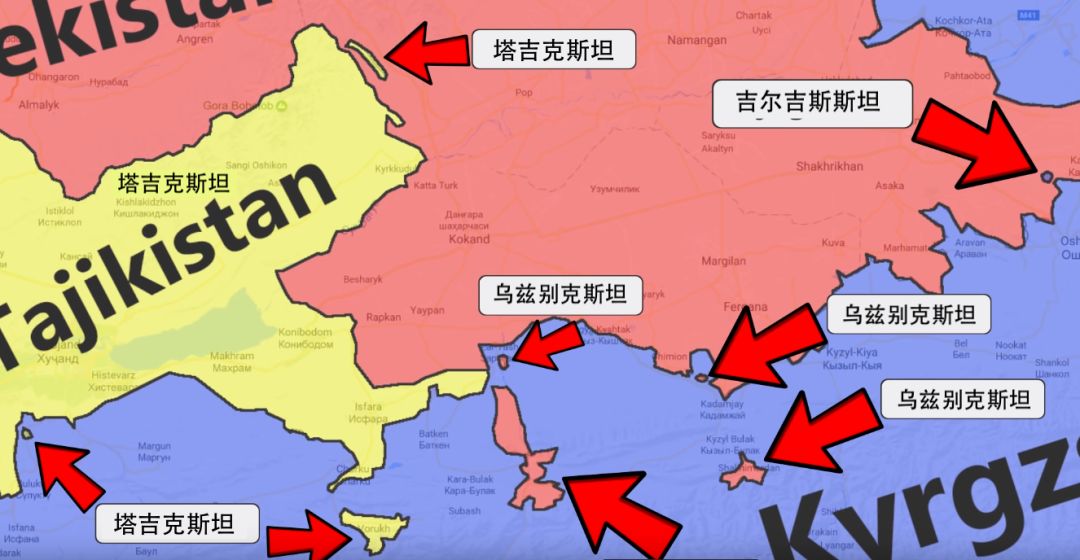 中亞五國邊界大多曲折，為何有兩個國傢存在直線邊界？ - PUA台灣