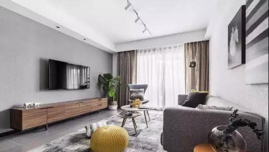 『』100平米的简欧风新房完工，冰箱融入玄关超实用，设计感超强