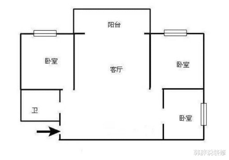 「」新房交给小舅子装修,全包花了14万,入户玄关是拿来当跑道吗?