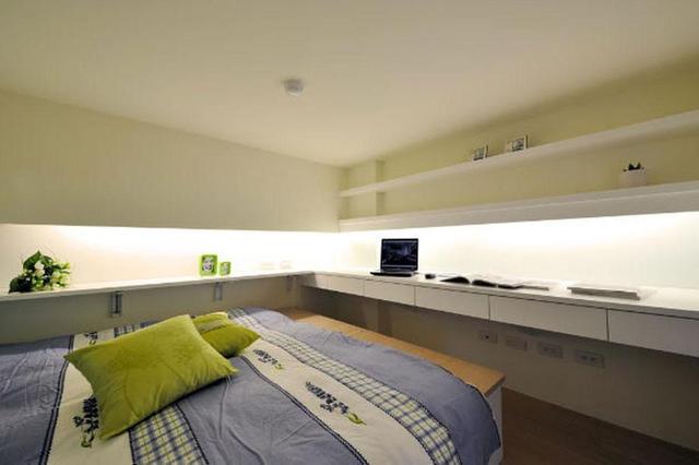 40平LOFT真漂亮，竟然还做了吧台，还有干湿卫分离！