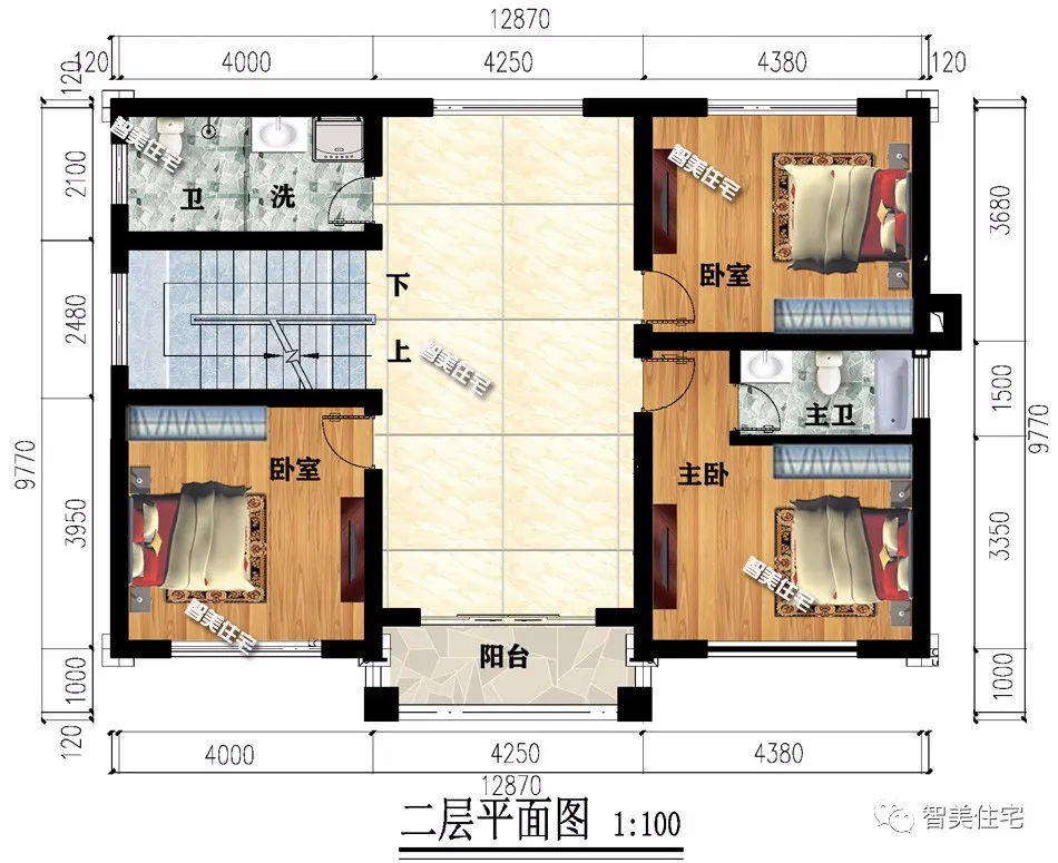 |2栋新中式风格别墅，很具时尚感，完全满足当代生活需求