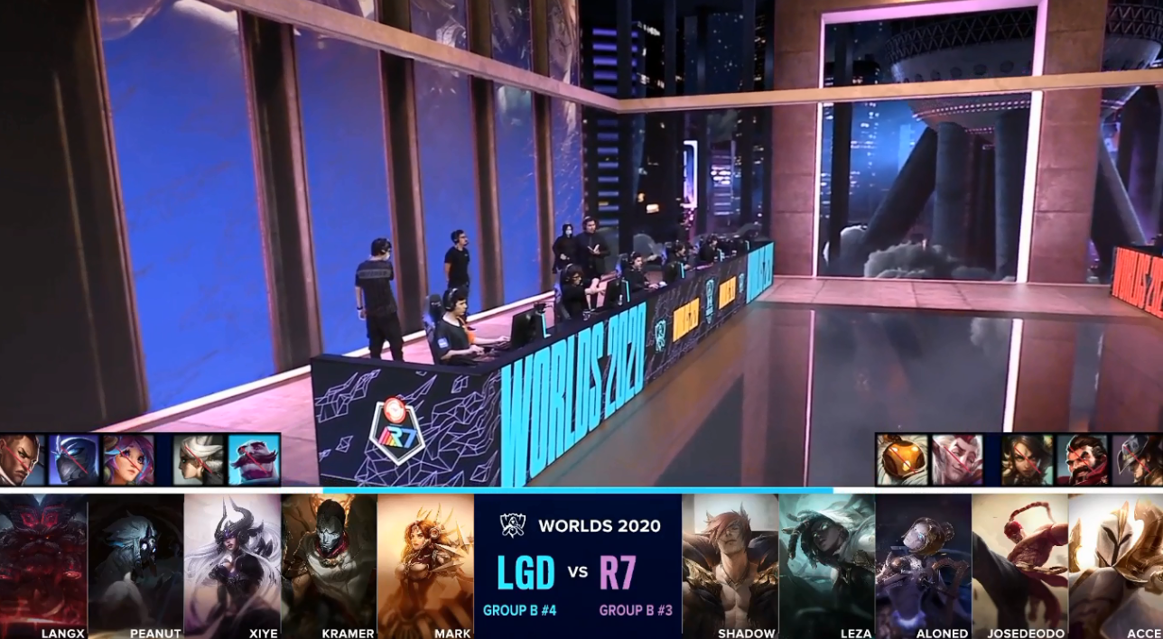 梦幻西游手游|LGD3比0晋级下一轮，RNG存在感拉满，狼行顶着塔狂秀RNG队标