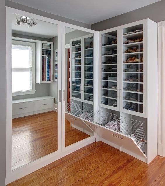 老年小妙招|见过这样的玄关衣帽间吗？这样设计美观实用，收纳力强到爆表！