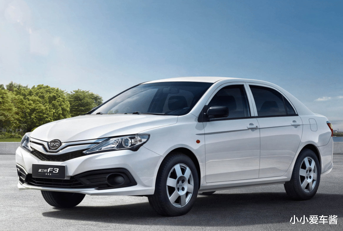 比亚迪F3|这才是真正的代步车王，标配全尺寸备胎，油耗5.9升，顶配5万出头
