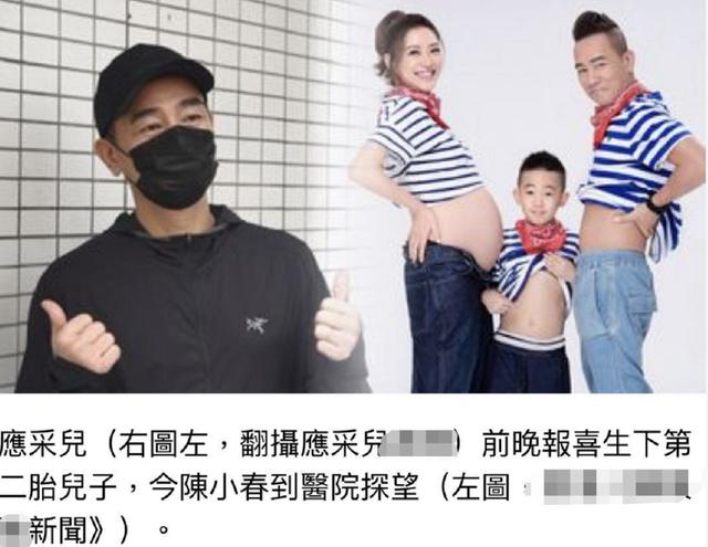陈小春|陈小春首度公开二胎名字长相,自曝不敢剪脐带,Jasper有些抑郁?