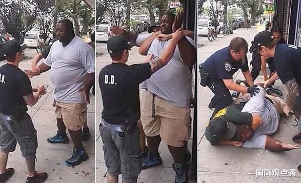 [美国]白人警察跪压黑人颈部导致窒息死亡，彻底点燃美国黑人们的怒火