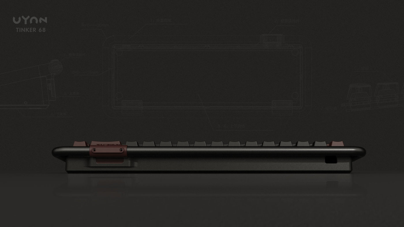 键盘|【键盘】UYAN Tinker65%键盘套件