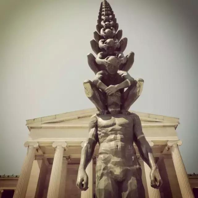 大象|牛顿的棺材板按不住了：这雕塑TMD不科学呀