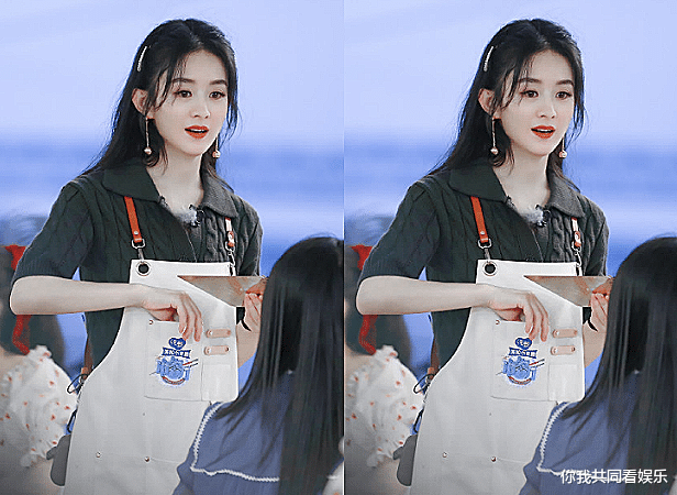 赵丽颖|有种“整容”叫赵丽颖生完孩子，32岁美成18岁，生图下的腿太抢镜