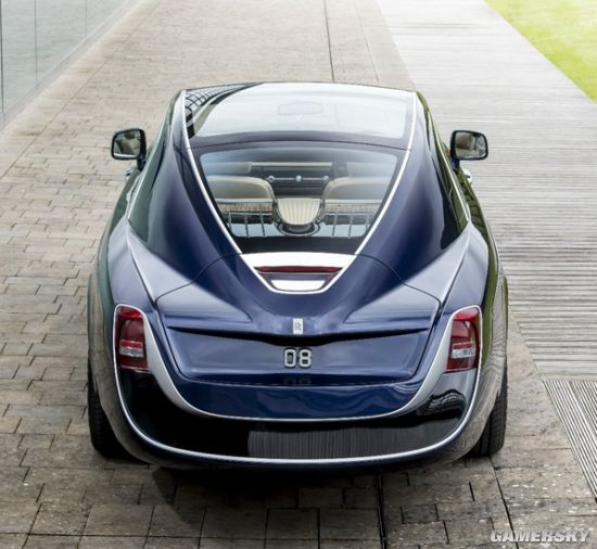 劳斯莱斯@8岁孩子设计劳斯莱斯概念车 定名为“蝴蝶之魂”