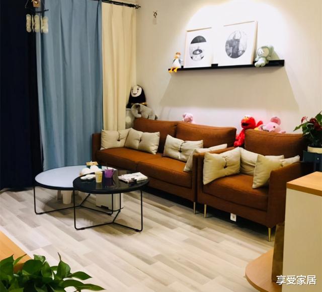 榻榻米|49平温馨舒适小一居,进门做榻榻米,亲朋做客留宿不再尴尬!