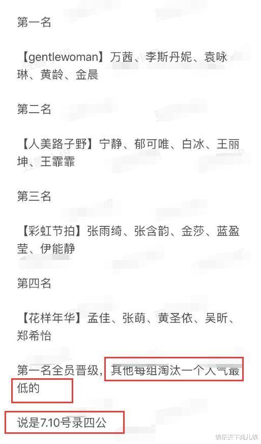 孟佳|《浪姐》第三次公演，孟佳等3人被曝淘汰引不满，看到原因相信了