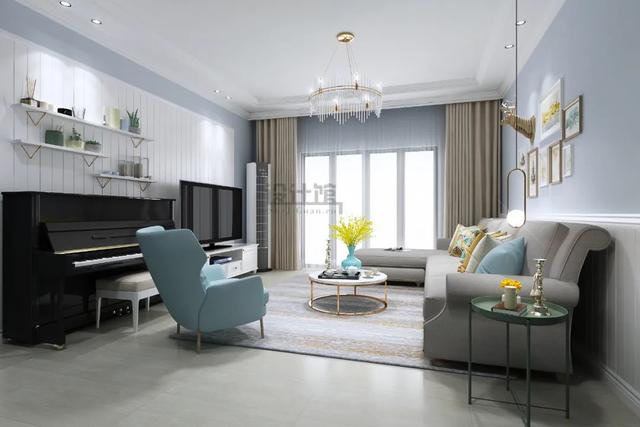 |窗户占了大半面墙，窗帘装一半，还是装满整墙？看看设计师的分析！