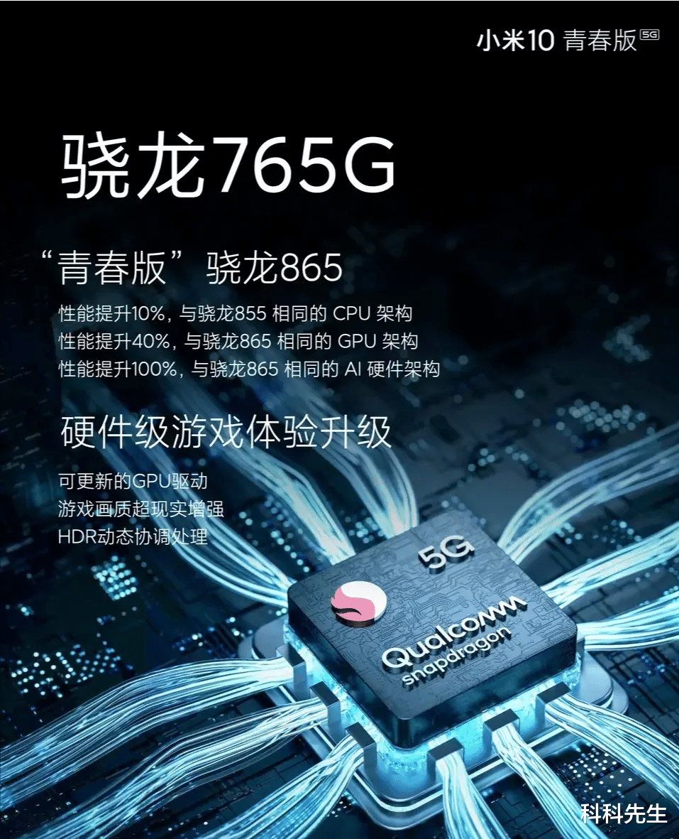 壁纸■小米定义765G为“青春版骁龙865”引争议，网友：8系列名字都是小米起的！