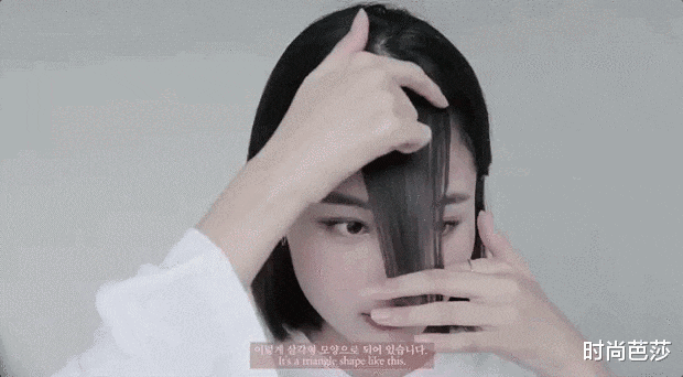 「发际线」杨超越拔头发看得我胆战心惊！原来发量感人都是假象？