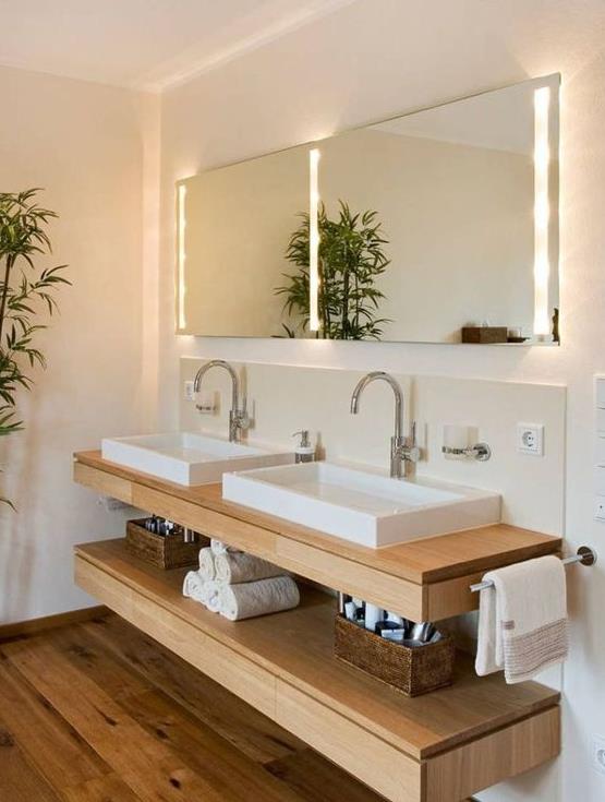 |装了多套卫生间才知道，浴室别再装洗手柜了，学学我家的吧