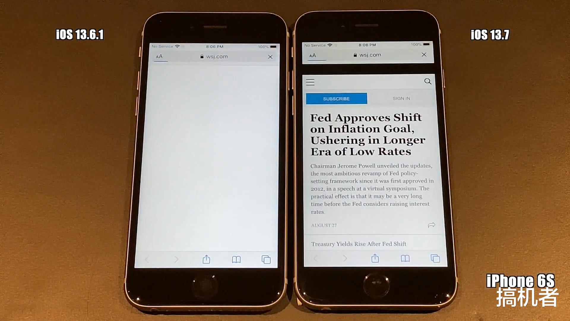 ios13|5款旧iPhone升级iOS13.7性能实测:劝你这2款机型别升级了