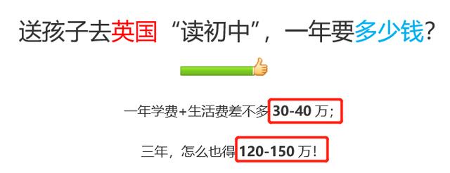 小留学生：小留学生家长，150万学费“无所谓”，18万机票“付不起”？