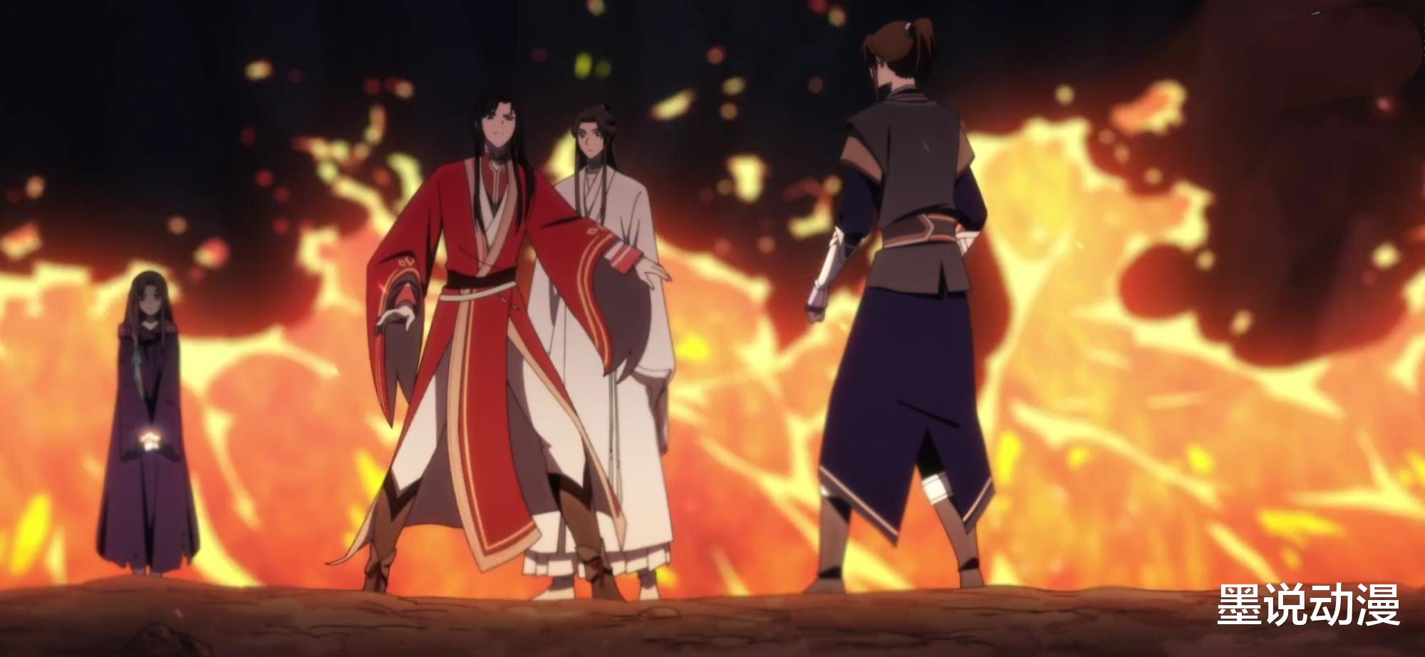 墨说动漫 天官赐福：一切都是裴宿所为，白衣女子身份揭晓，三郎就是花城