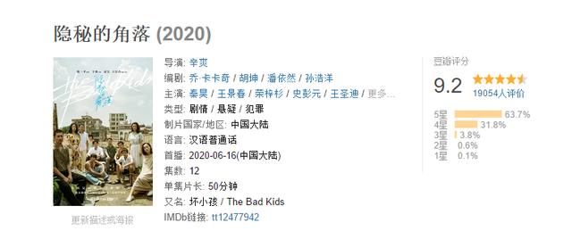 隐秘的角落|《隐秘的角落》为何能完胜《十日游戏》？她成为了最大的差距