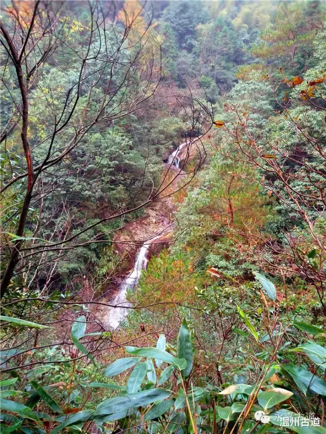 温州@温州铁坑古道，一条横亘于永嘉青田深峡的水瀑古道