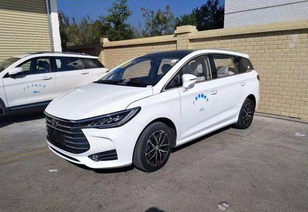 丰田埃尔法▲比亚迪宋MAX上牌被车管所喷字，车主：旁边的埃尔法为啥不喷？