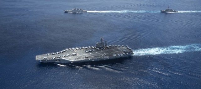 伊朗|大批弹道导弹起竖,卫星锁定数百公里外航母,美:监听到击沉命令